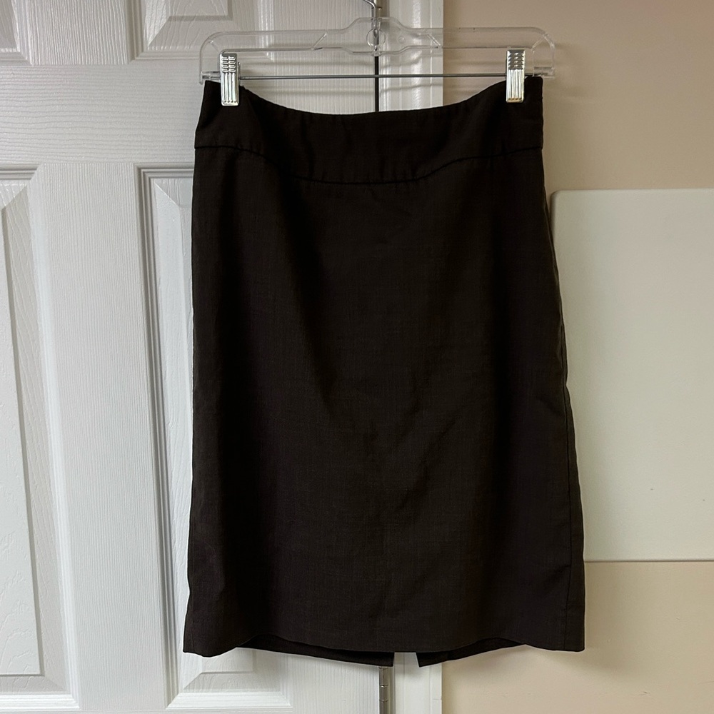 Banana Republic Wool Pencil Skirt Stretch